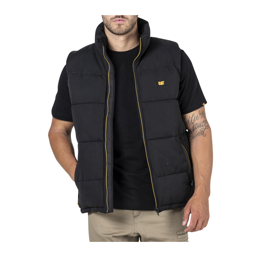 Caterpillar Arctic Zone - Mens Vests - Black - NZ (860RAJQKU)